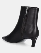 CALVIN KLEIN Кожени боти ESS KITTEN HEEL ANKLE BOOT в кафяво с тънък ток HW0HW02586