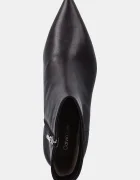 CALVIN KLEIN Кожени боти ESS KITTEN HEEL ANKLE BOOT в кафяво с тънък ток HW0HW02586