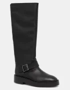 CALVIN KLEIN Кожени ботуши CONCAVE WELT UKT BIKER PB
