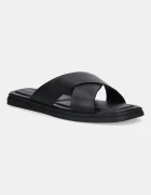 CALVIN KLEIN Кожени чехли CRISS CROSS SANDAL