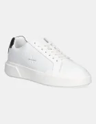 CALVIN KLEIN Кожени маратонки CHUNKY CUPSOLE LACEUP LTH
