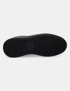 CALVIN KLEIN Кожени маратонки CHUNKY CUPSOLE LACEUP LTH мъжки в черно YM0YM01344