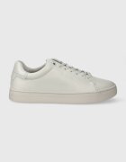 CALVIN KLEIN Кожени маратонки CLEAN CUPSOLE LACE UP
