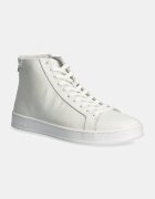 CALVIN KLEIN Кожени маратонки HIGH TOP LACE UP