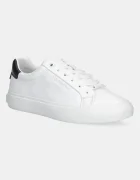 CALVIN KLEIN Кожени маратонки LACE-UP SNEAKER LTH CK