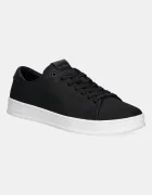 CALVIN KLEIN Кожени маратонки LOW TOP LACE UP NU