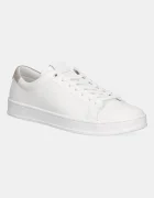 CALVIN KLEIN Кожени маратонки LOW TOP LACE UP NU