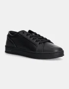CALVIN KLEIN Кожени маратонки LOW TOP LACE UP PIPING