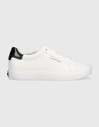 CALVIN KLEIN Кожени маратонки VULC LACE UP в бяло HW0HW01681