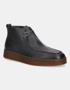 CALVIN KLEIN Кожени половинки обувки HYBRID CUP APRON BOOT LTH