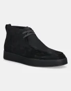 CALVIN KLEIN Кожени половинки обувки HYBRID CUP APRON BOOT NU W