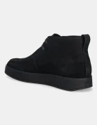 CALVIN KLEIN Кожени половинки обувки HYBRID CUP APRON BOOT NU W мъжки в черно HM0HM02057