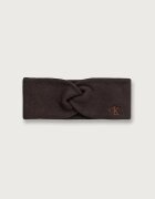 CALVIN KLEIN лента за глава дамска с вискоза кафява LV04F8019G