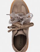 CALVIN KLEIN LOW PRO CUPSOLE WT SATIN MIX маратонки дамски бежови HW0HW03288