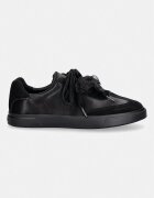 CALVIN KLEIN LOW PRO CUPSOLE WT SATIN MIX маратонки дамски черни HW0HW03288