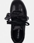 CALVIN KLEIN LOW PRO CUPSOLE WT SATIN MIX маратонки дамски черни HW0HW03288