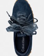 CALVIN KLEIN LOW PROFILE RUN MG SUE DB LACES маратонки дамски сини HW0HW03150