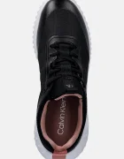 CALVIN KLEIN Маратонки EVA RUNNER LACEUP SOCK MAT MIX в черно YW0YW02064