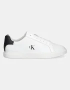 CALVIN KLEIN Маратонки LOW PRO CUP LACEUP LTH MOIRE в бяло HW0HW02845