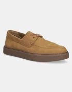CALVIN KLEIN Мокасини от набук HYBRID LACE UP BOAT NU