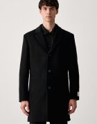 CALVIN KLEIN палто мъжко с мериносова вълна черно LV04LH444G