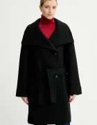 CALVIN KLEIN Палто с вълна в черно LV044D557G