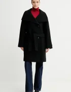 CALVIN KLEIN Палто с вълна в черно LV044D557G