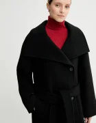 CALVIN KLEIN Палто с вълна в черно LV044D557G