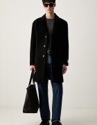 CALVIN KLEIN Палто с вълна в черно LV04LD900G