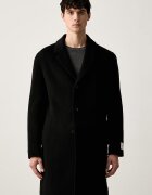 CALVIN KLEIN Палто с вълна в черно LV04LD900G