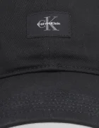 CALVIN KLEIN Памучна шапка с козирка в черно LV04D5077G