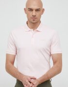 CALVIN KLEIN Памучна тениска с яка