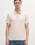 CALVIN KLEIN Памучна тениска с яка