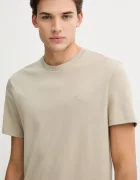 CALVIN KLEIN Памучна тениска в бяло с изчистен дизайн LV04LB275G