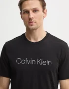 CALVIN KLEIN Памучна тениска в черно с принт K10K114169