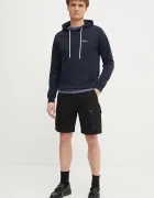 CALVIN KLEIN Памучна тениска в синьо с десен K10K111346