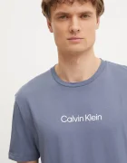 CALVIN KLEIN Памучна тениска в синьо с десен K10K111346