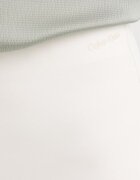 CALVIN KLEIN панталон дамски с вискоза бежов с висока талия LV044F204G