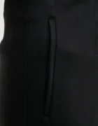 CALVIN KLEIN панталон дамски с вискоза черен с висока талия LV044B690G