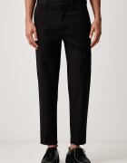 CALVIN KLEIN панталон мъжки от памук с еластан черен LV04LH610G