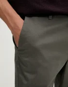 CALVIN KLEIN Панталон мъжки в сиво със стандартна кройка LV040EM633