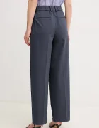 CALVIN KLEIN Панталон в тъмносиньо със стандартна кройка с висока талия LV044B675G