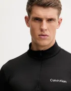 Calvin Klein Performance Блуза с дълги ръкави за трениране в черно с изчистен дизайн LVGMF5W303