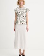 CALVIN KLEIN пола с лиосел бежова LV044F607G