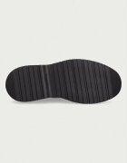 CALVIN KLEIN половинки обувки мъжки от кожа COMBAT APRON LACEUP TU LTH кафяви HM0HM02245