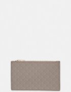 CALVIN KLEIN портфейл дамски от имитация на кожа бежов LV04F1084G