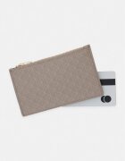 CALVIN KLEIN портфейл дамски от имитация на кожа бежов LV04F1084G