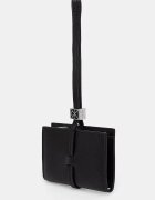 CALVIN KLEIN портфейл дамски от кожа черен LV04F1130G