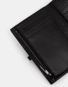 CALVIN KLEIN портфейл дамски от кожа черен LV04F1130G