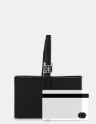CALVIN KLEIN портфейл дамски от кожа черен LV04F1130G